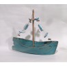 Ceramic Turquoise Boat Large